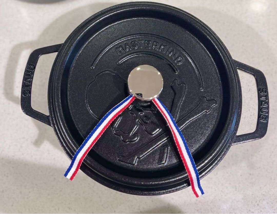 ストウブ　STAUB MASTERMINDココット22cm ブラック