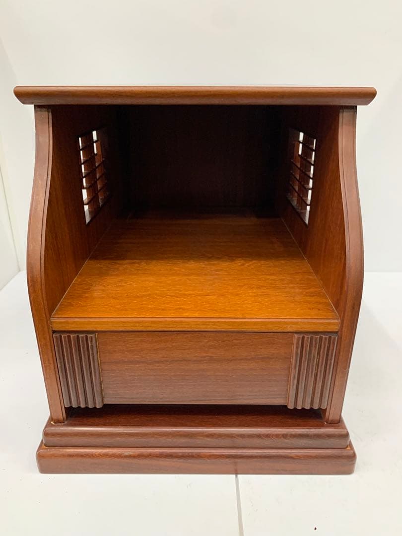 唐木　小物台　引き出し付き［現品限り］