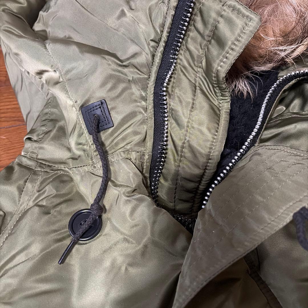 【タグ付新品】 U.S.ゴールデン・フリース N-3B セージグリーン