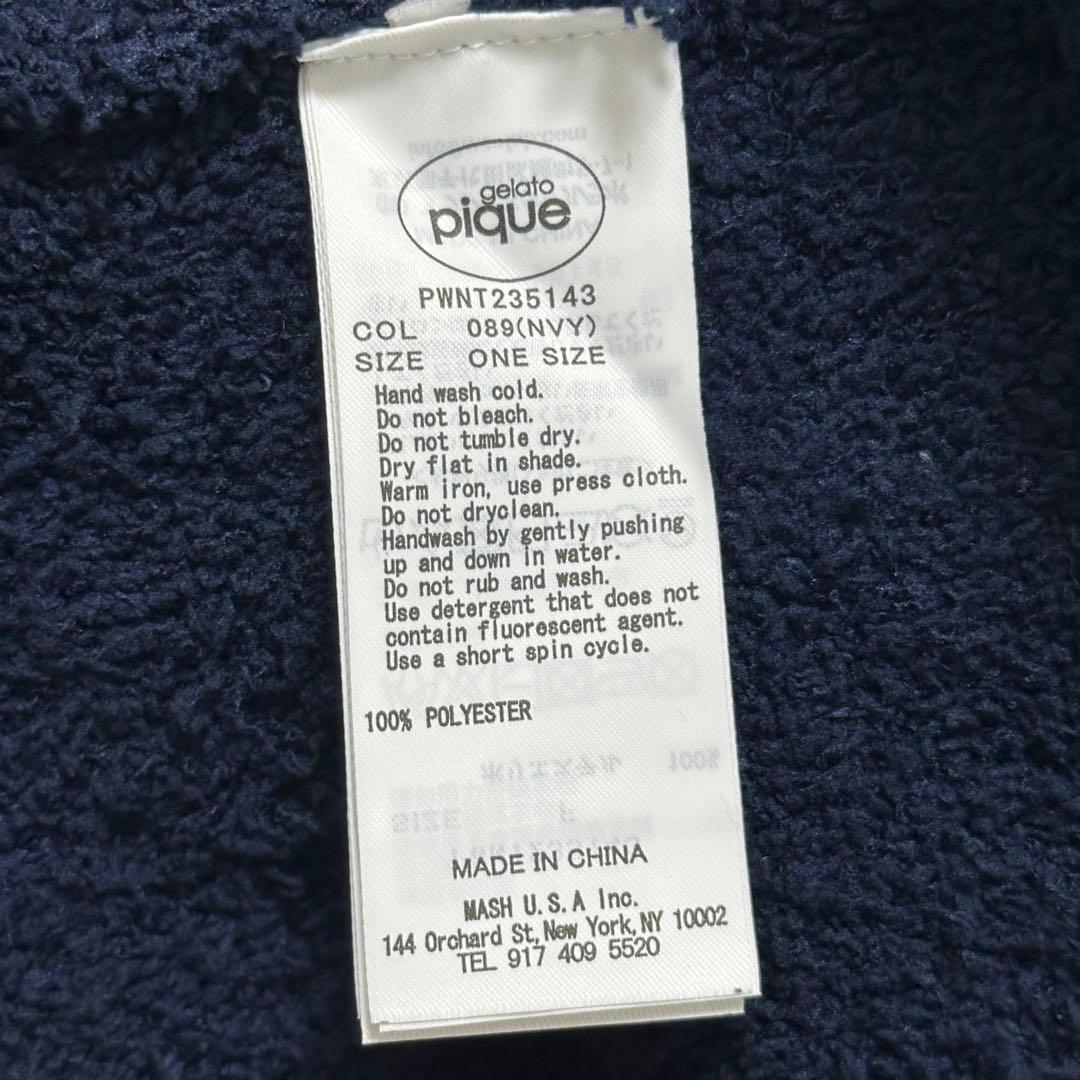 geldato pique ジェラートピケ　ドット ネイビー ハートルームウェア