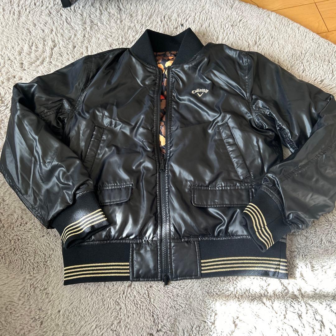 Callaway キャロウェイ リバーシブル ダウンジャケット冬ゴルフ