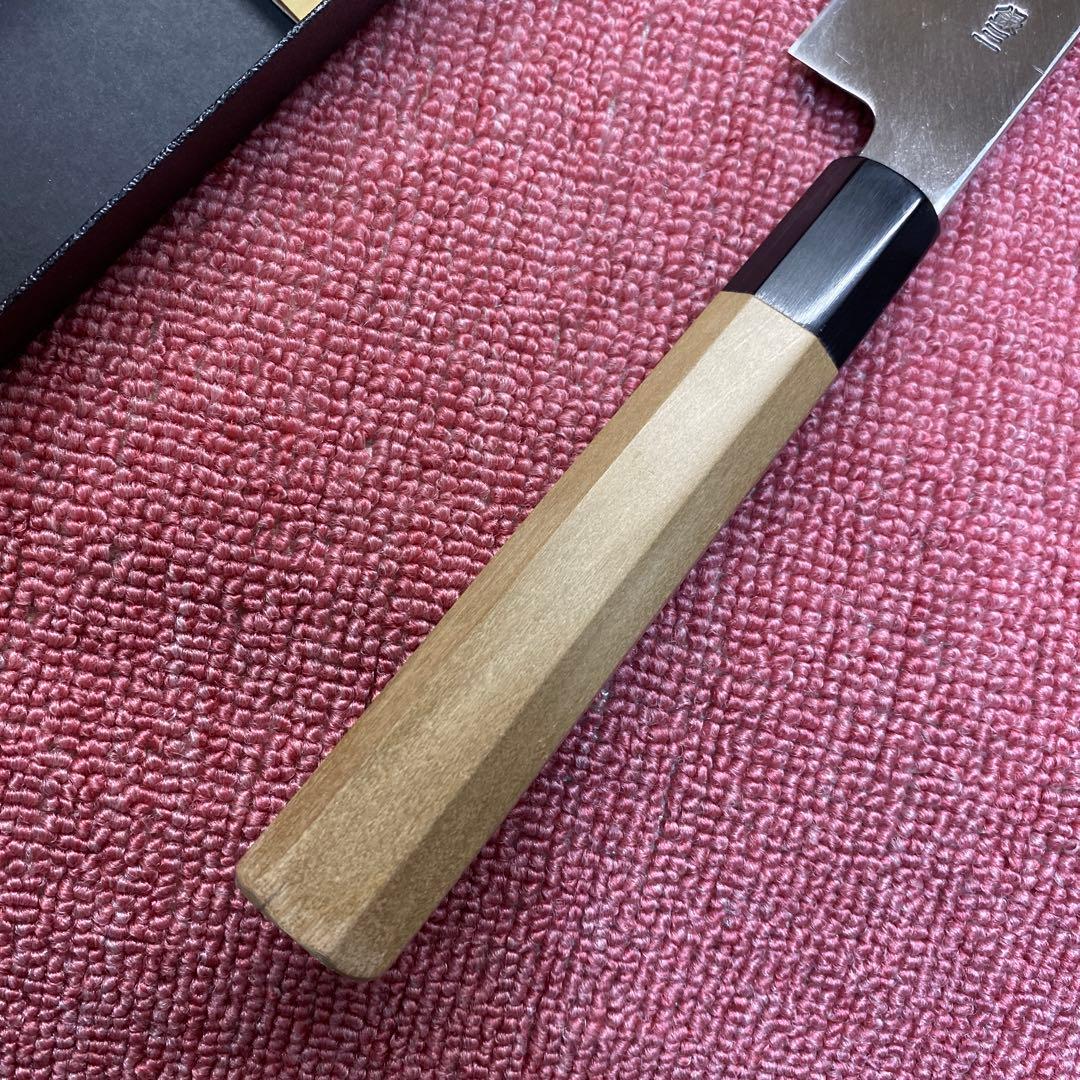 銀三　先丸柳刃包丁　330㎜ 尺1寸