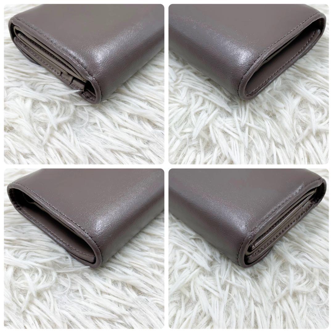 A*A様 【✨美品✨】 セリーヌ トリオンフ 三つ折り財布 ペブル