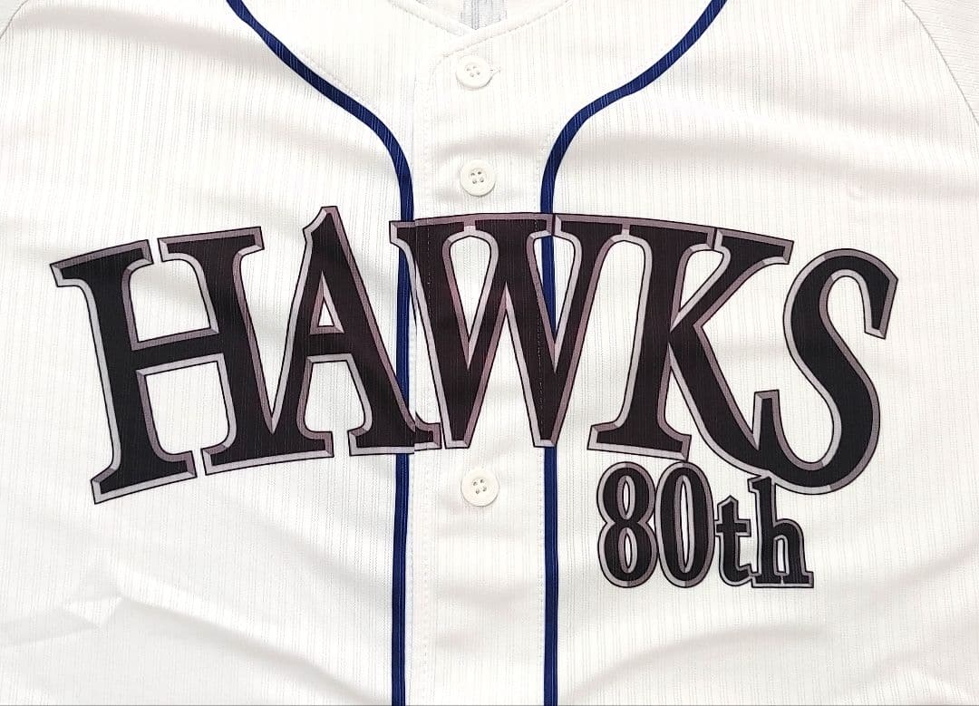 ソフトバンクホークス　柳田　球団創設80周年記念　ハイグレード　ユニフォーム　L
