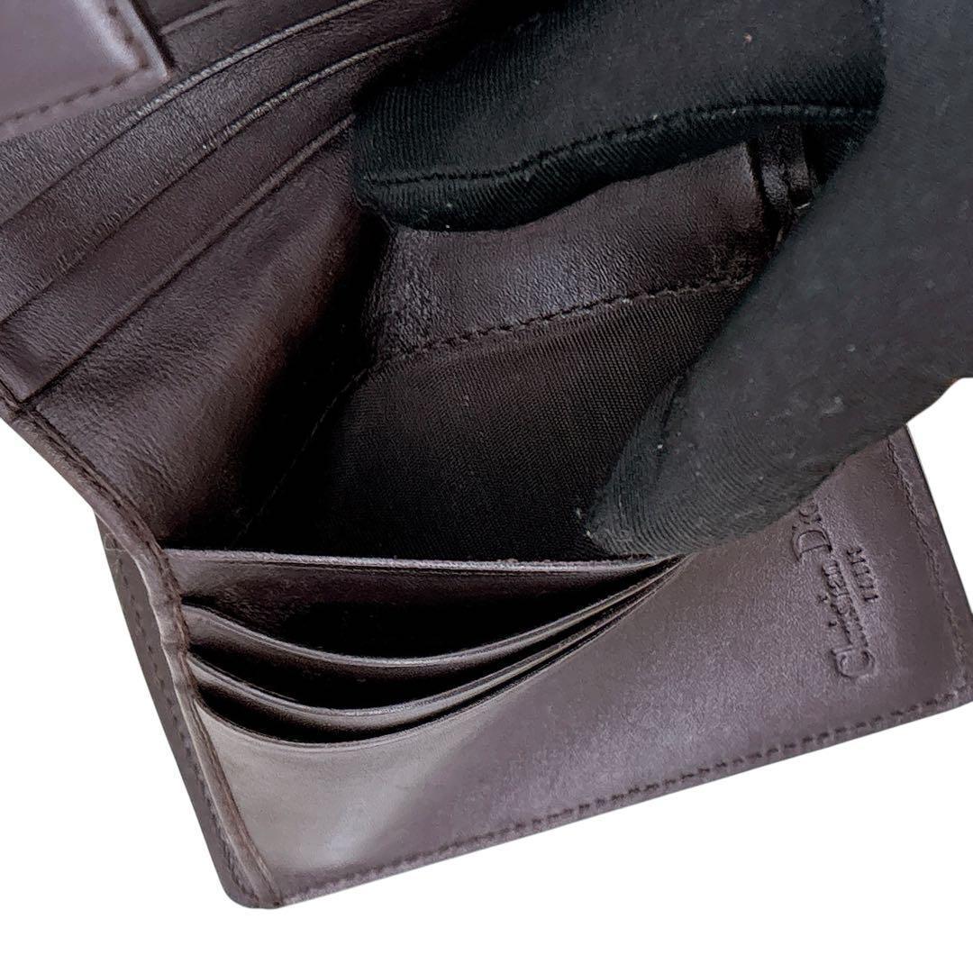 希少/クリスチャンディオール/二つ折り財布/トロッター柄/オブリーク/モノグラム