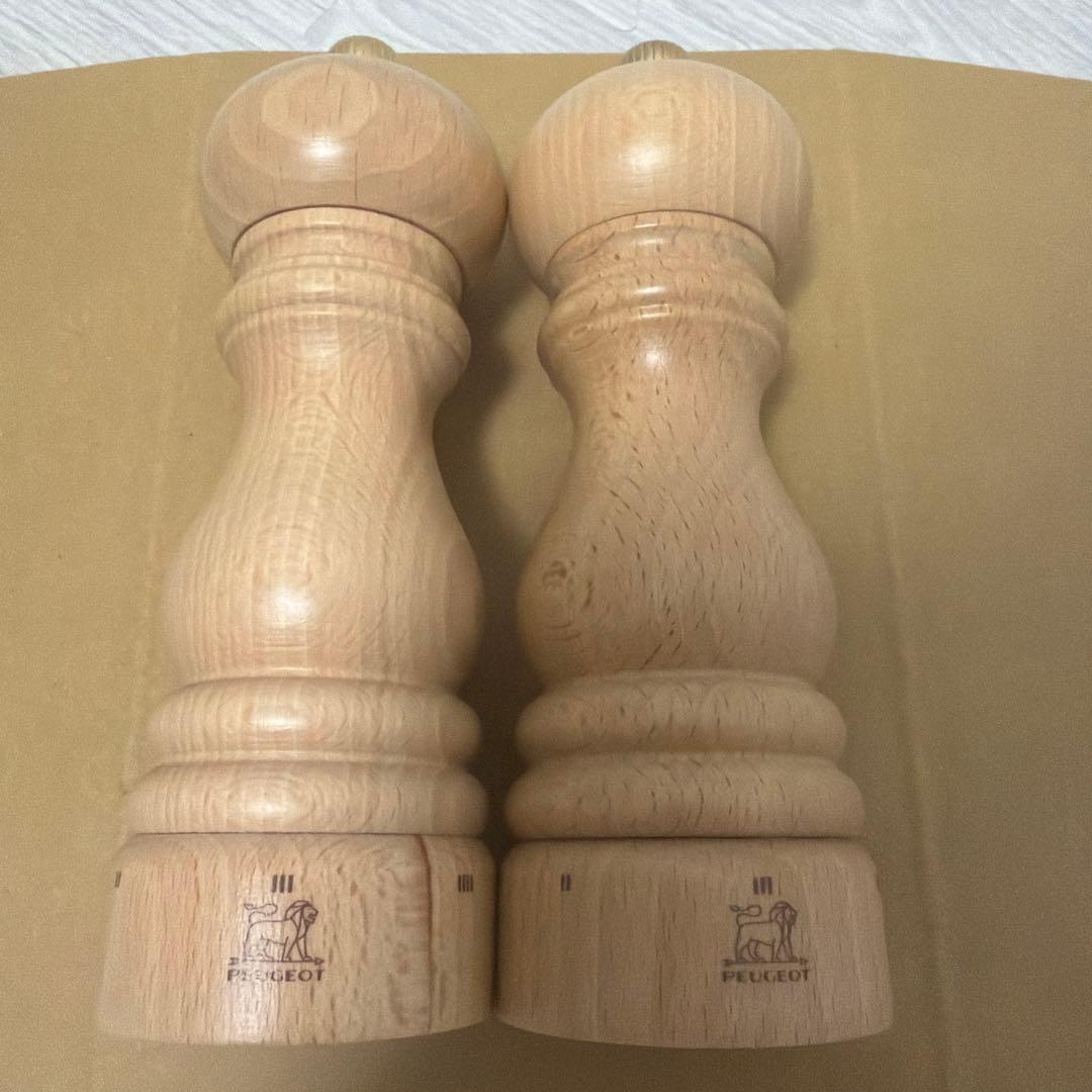 プジョー ソルトミル・ペッパーミル18cm・ミルトレイセット