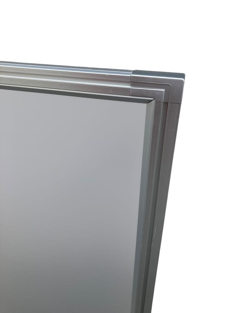 【美品】パーテーション アルミ オフィス 衝立 間仕切り 目隠し 自立式 パネル