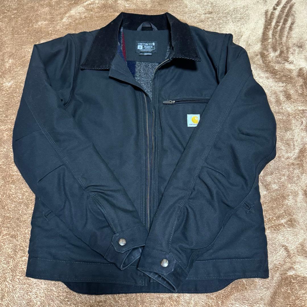 carhartt ブラック デトロイトジャケット Sサイズ