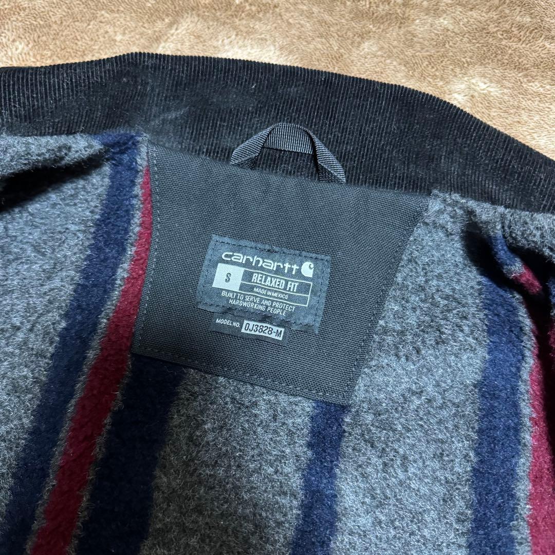 carhartt ブラック デトロイトジャケット Sサイズ