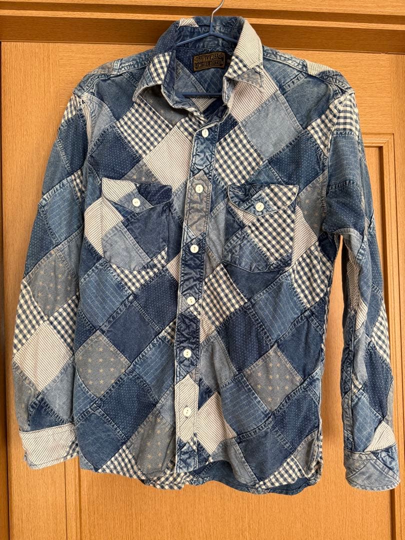 RRL 〝LIMITED EDITION〟パッチワークデニムシャツ
