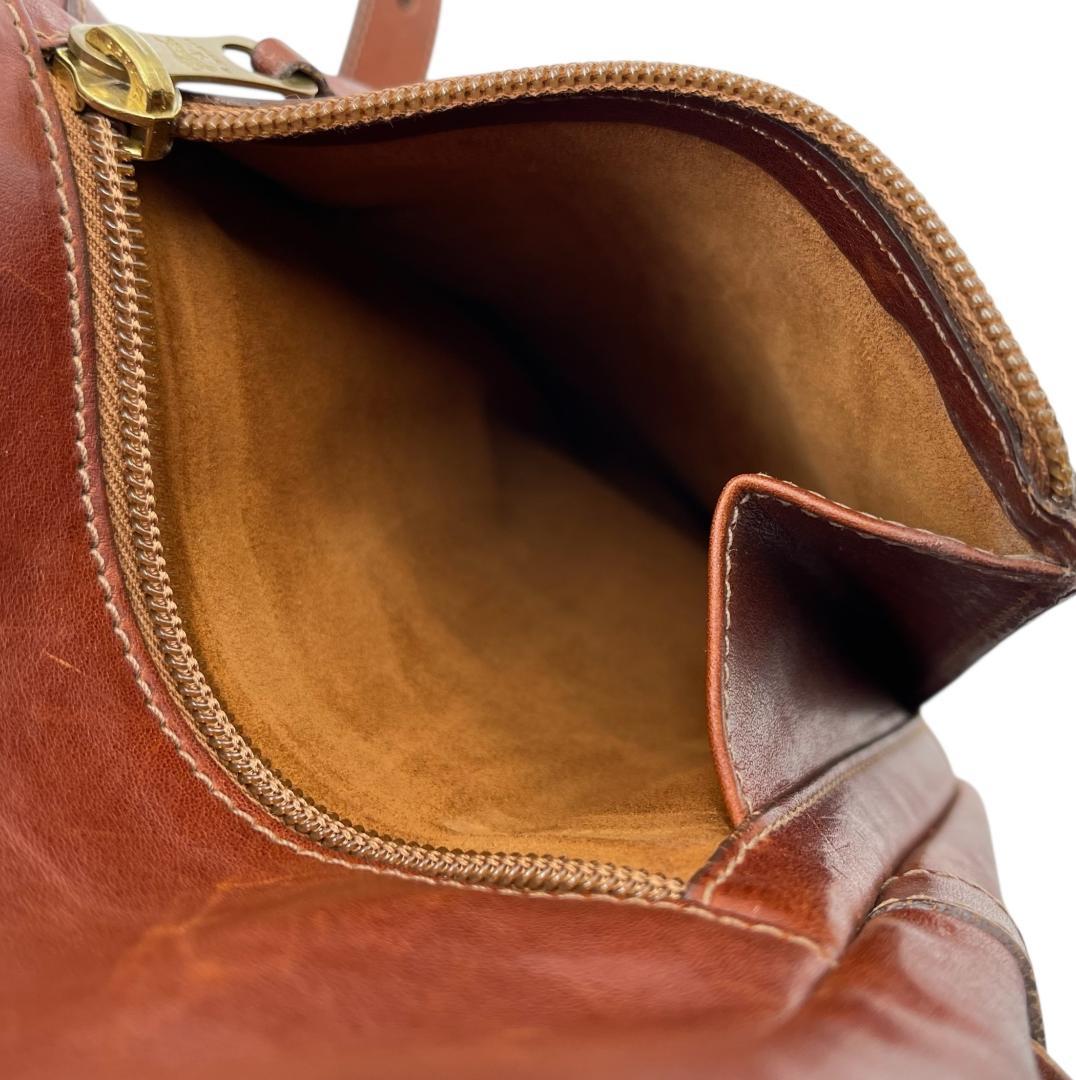 IL BISONTE/イルビゾンテ レザー ボディバッグ ショルダーバッグ