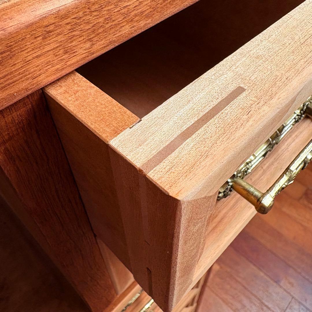 14杯 オーダー品 ビンテージ 木製チェスト キャスター 収納 北欧ナチュラル