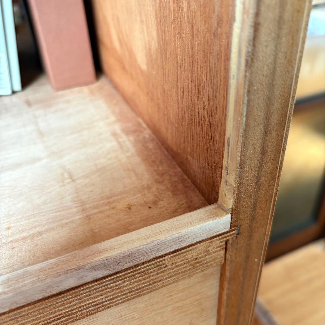 14杯 オーダー品 ビンテージ 木製チェスト キャスター 収納 北欧ナチュラル