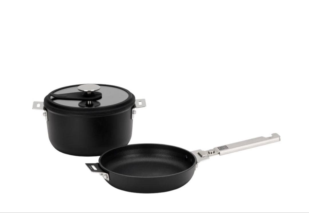 【新品】スノーピーク 鍋＋フライパン｜&CAMPクッカー19