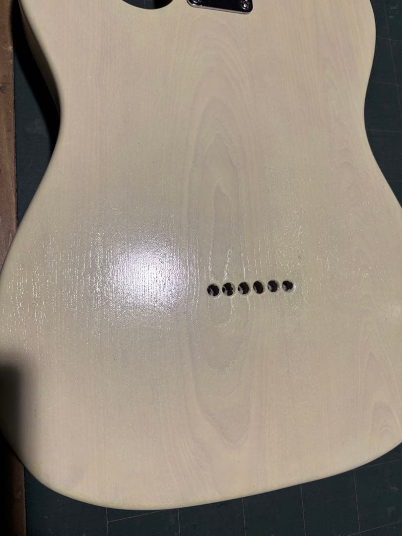 fender japan 初期／ブリッジAシリアルコンポーネント　ラッカー塗装