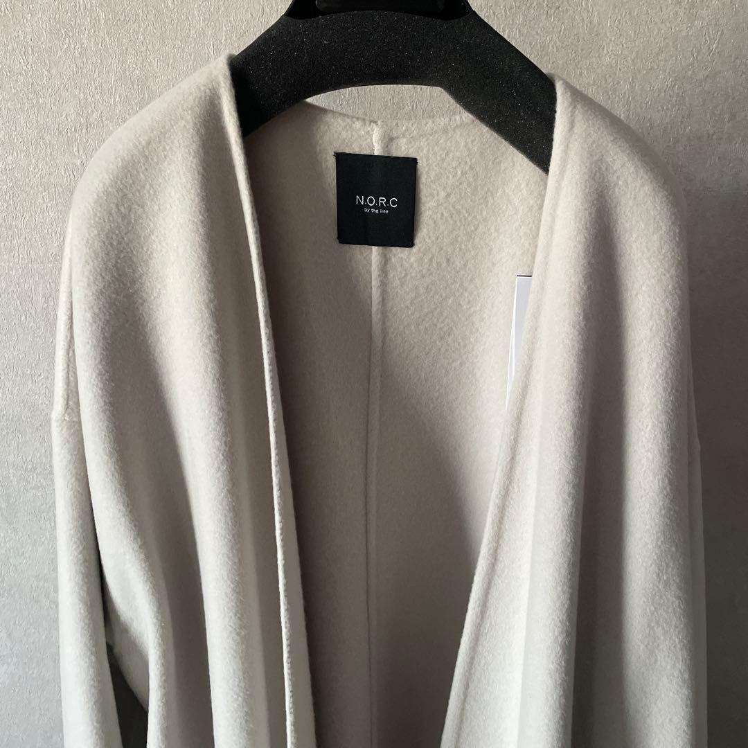 NORC ノーク ウールリバーノーカラーコート