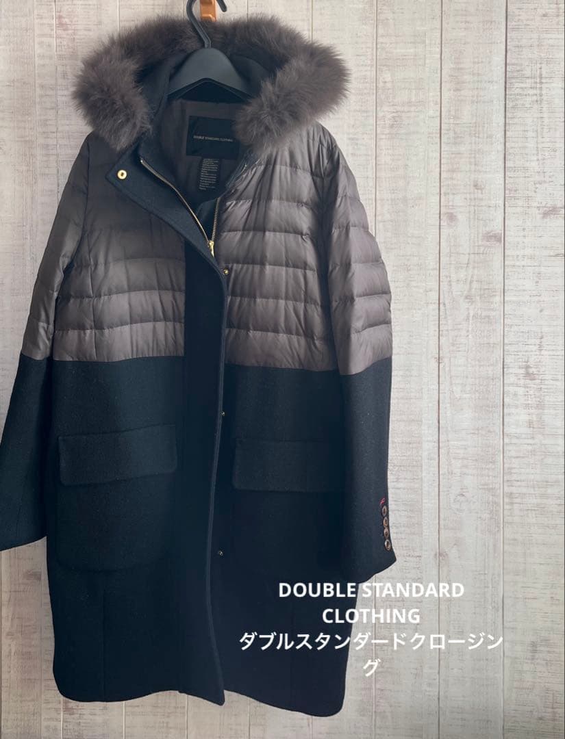 DoubleStandardClothing ダウン切り替えコート　FOXファー