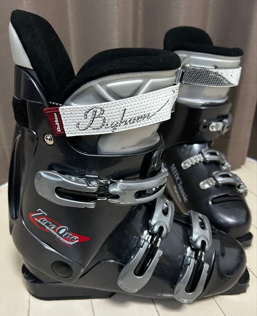 AK スキーセット マルチカラー スキーブーツ2足付 ブラックスキーセットケース