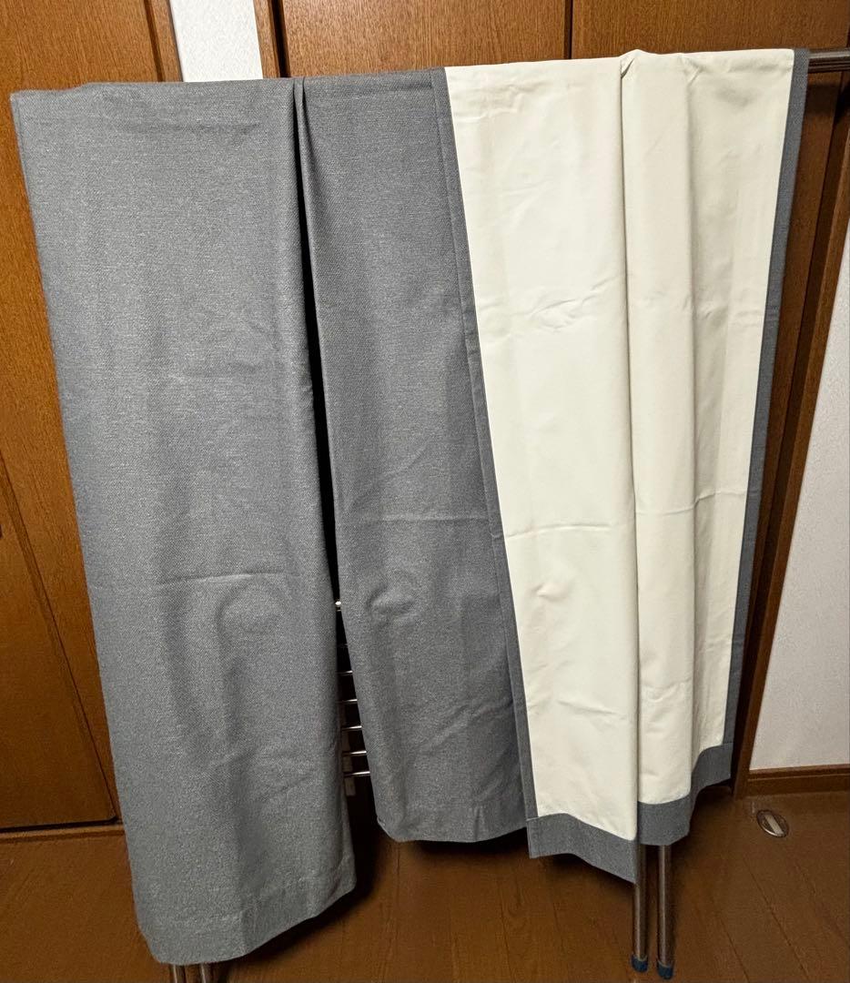 ニトリ　遮光1級カーテン レースカーテン　セット