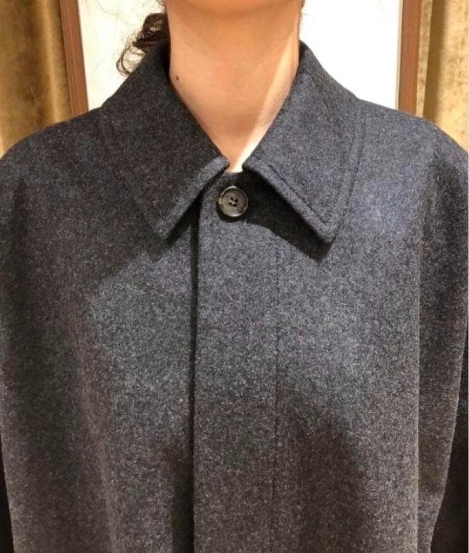 ☆新品★Demi-Luxe BEAMS Ｗポケットフレアコート　ウール 38