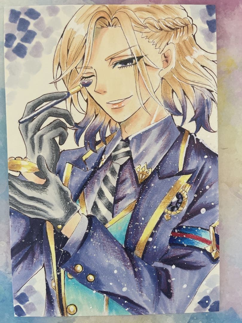 手描き　イラスト　原画