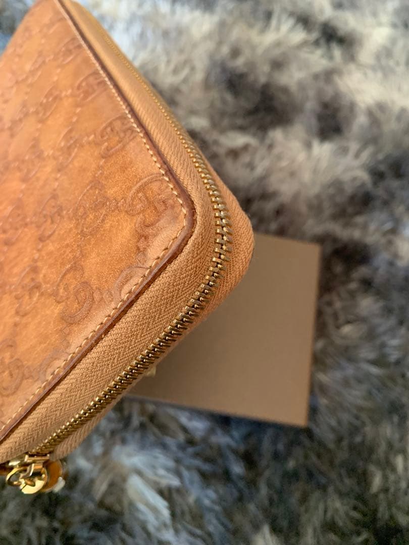 GUCCI 長財布 ブラウン 箱付き