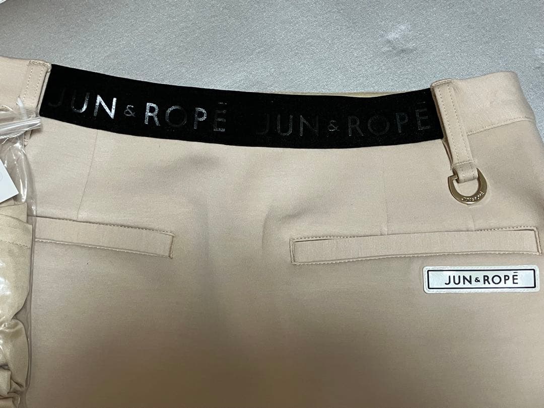 【タグ付き未使用品】JUN&ROPE ベージュ スカート
