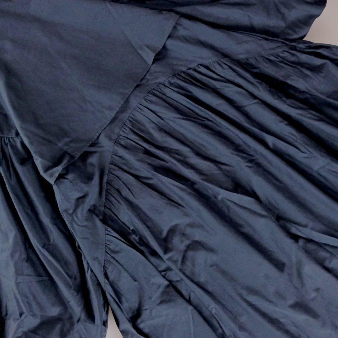 美品タグ付◆poppy スプリングコート　バルーンスリーブ　フレア　あさぎーにょ