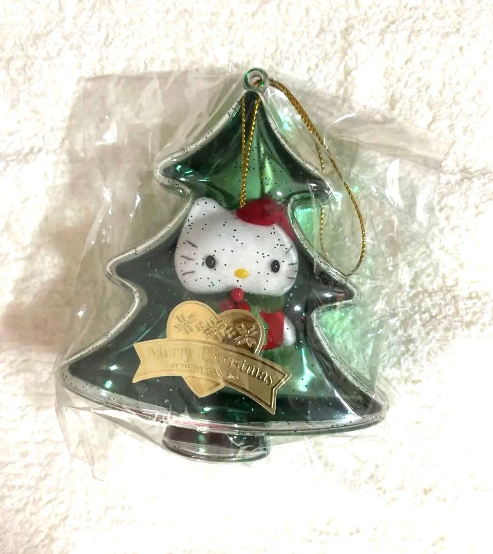 レア‼️キティ マスコット付きクリスマスカプセルツリーオーナメント