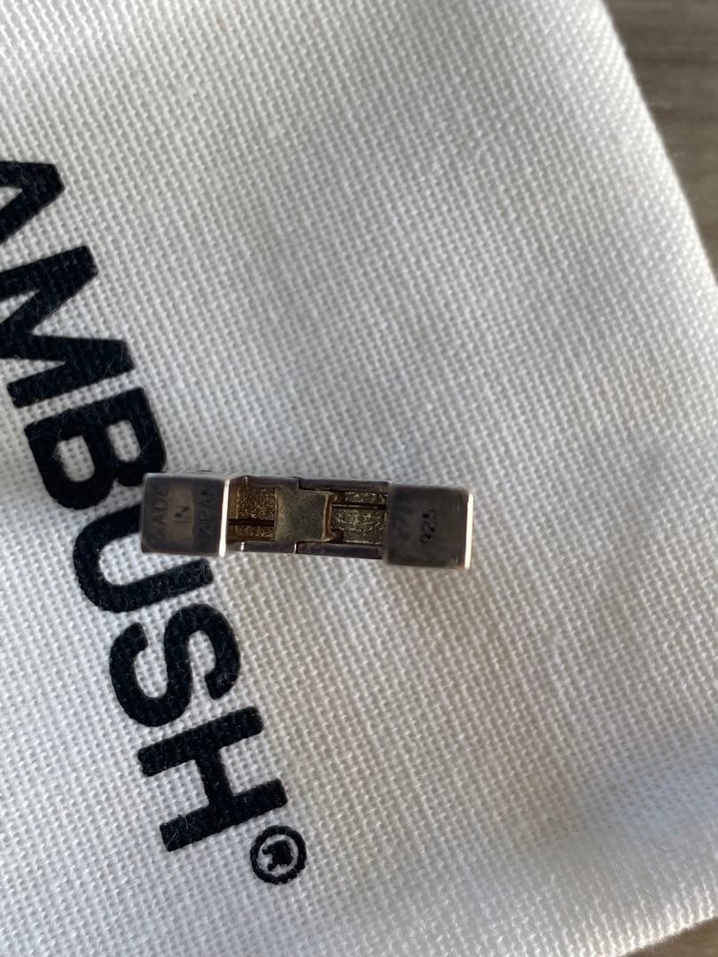 希少性！　アンブッシュ　AMBUSH ピアス　片方　シルバー925