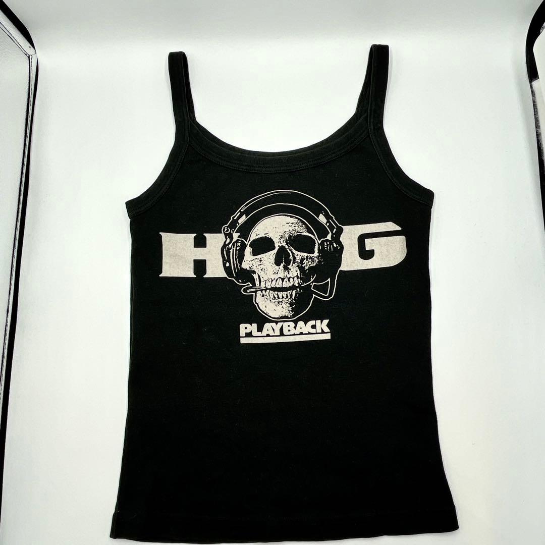 レア✨ヒステリックグラマー スカルプリント タンクトップ