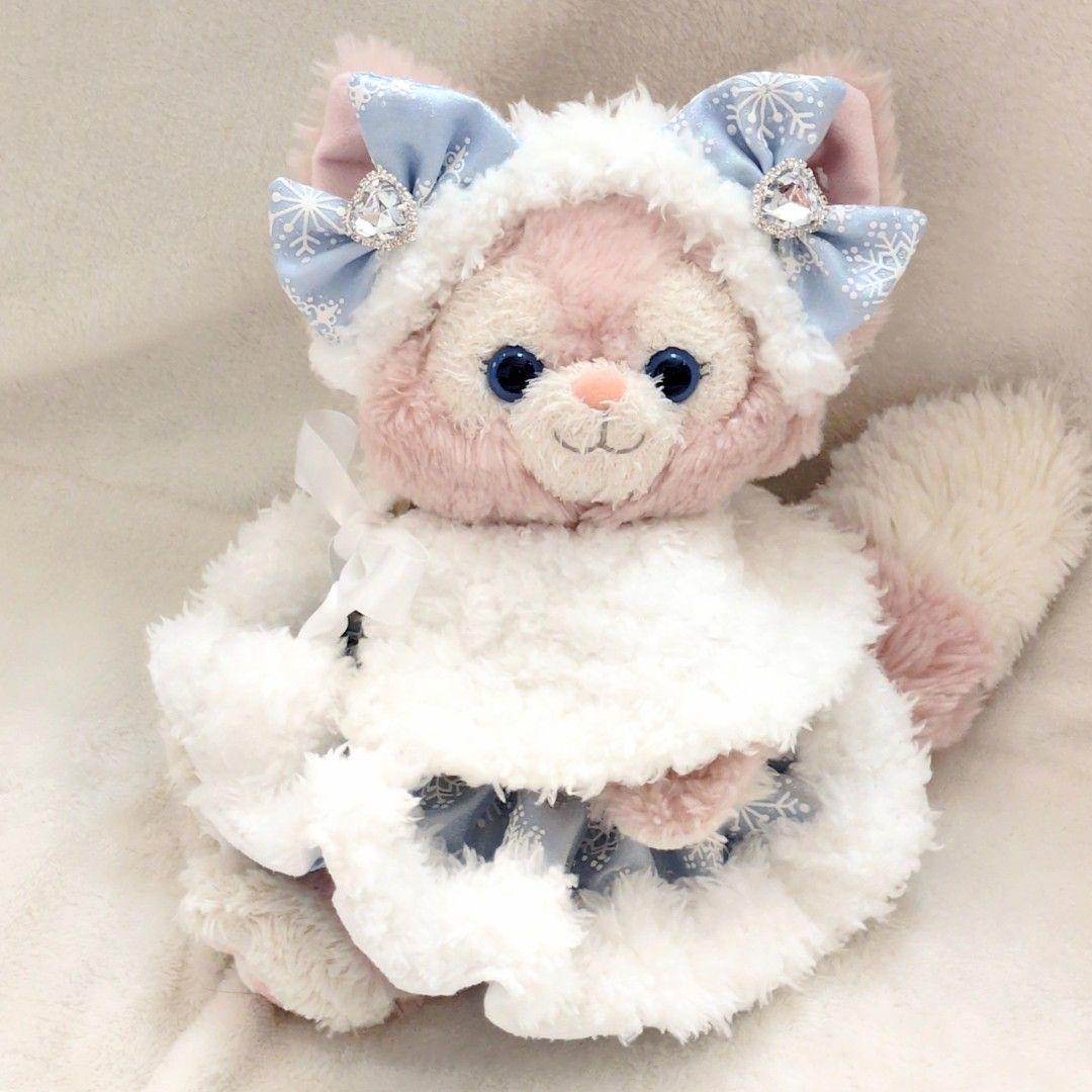 リーナベルコスチューム　1376 ショルダーバッグ用等　雪の結晶コスチューム水色