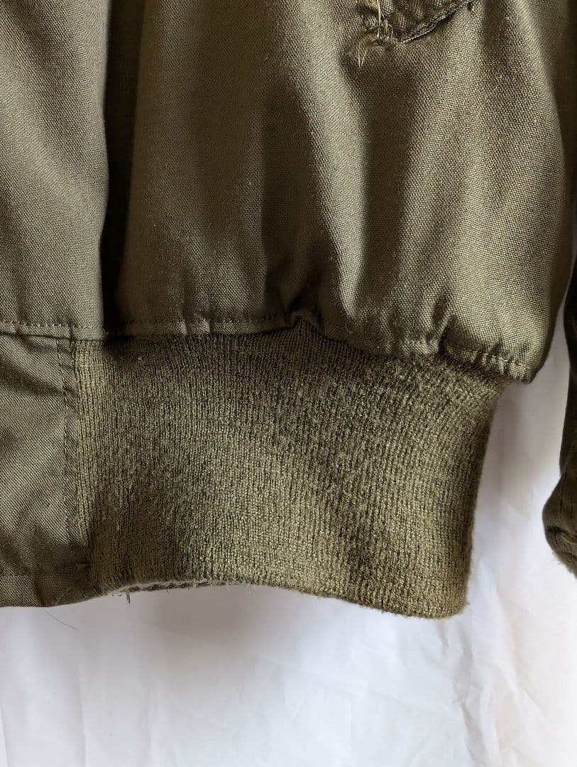 US ARMY フライトジャケット L-R ヴィンテージ ヘリクルー