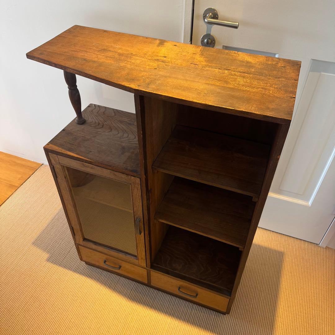 レトロ家具／収納棚 本棚