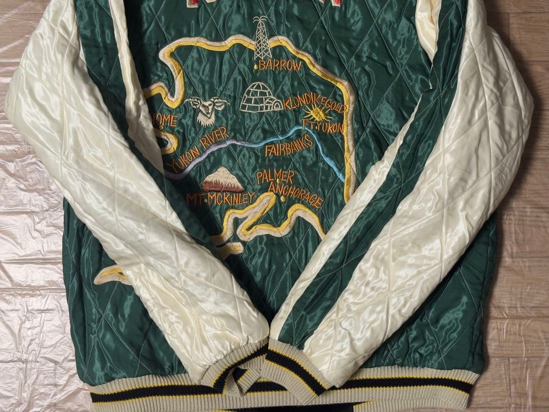 2022年秋冬 テーラー東洋 スカジャン 別珍 白熊 アラスカ