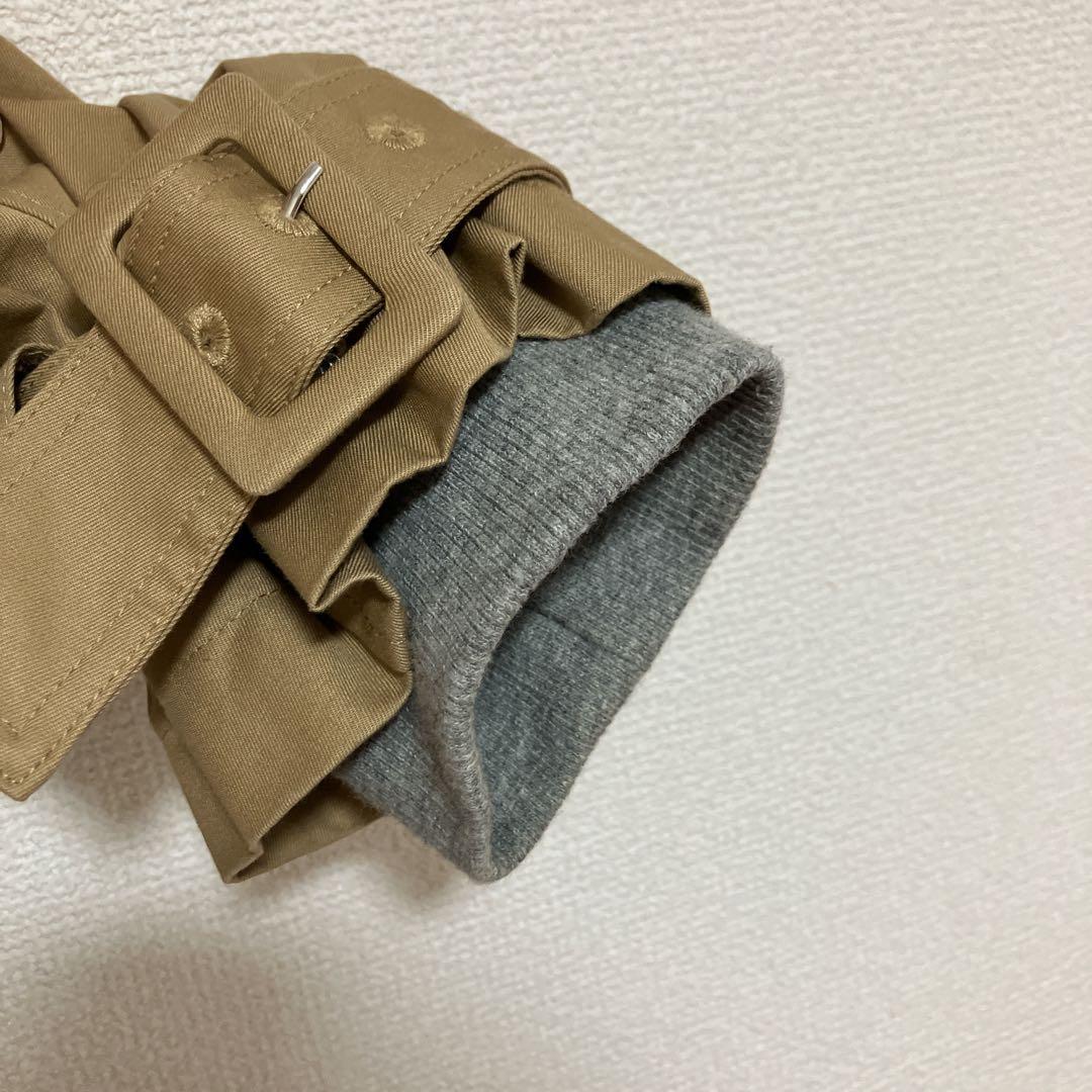 美品　AMERI スウェットドッキングトレンチコート Mサイズ