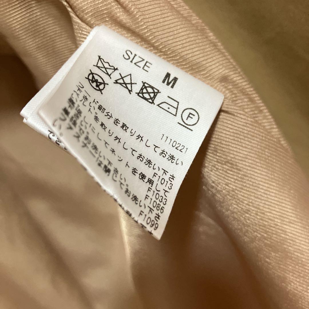 美品　AMERI スウェットドッキングトレンチコート Mサイズ