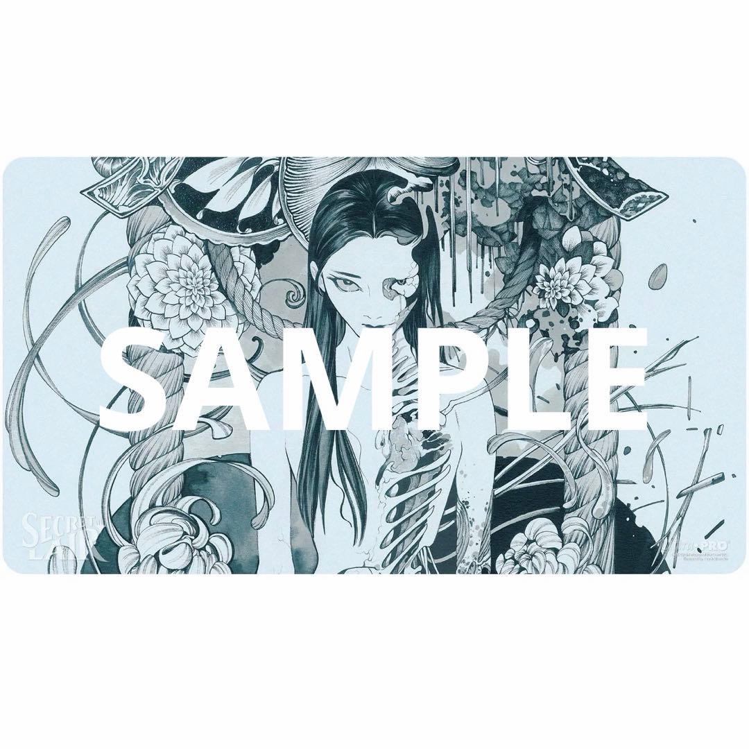 mtg peach 桃子 ultrapro 公式プレイマット 彼方の映像