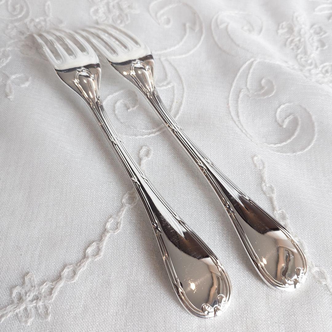 クリストフル　Christofle　リュバン　スタンダードフォーク 2本組　B