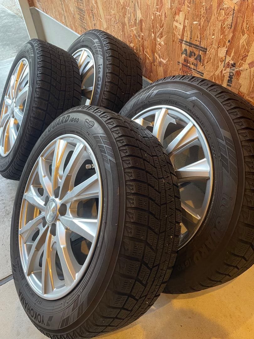 185/65R15 ヨコハマ　スタッドレス　weds