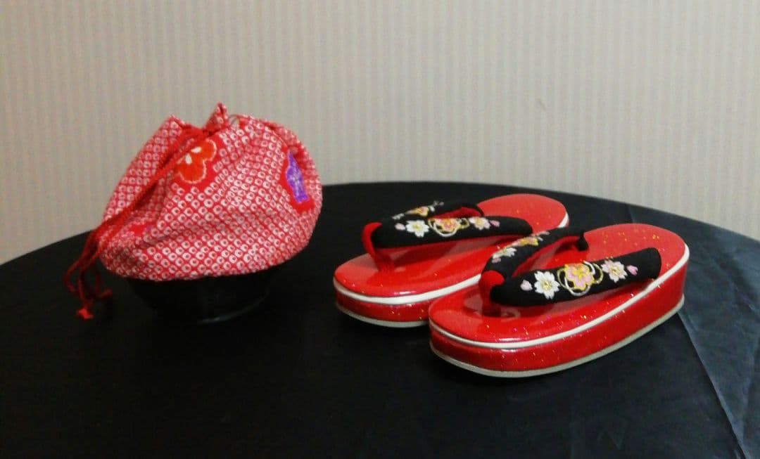 J−K−3−30　七五三3歳着物　古典疋田絞り