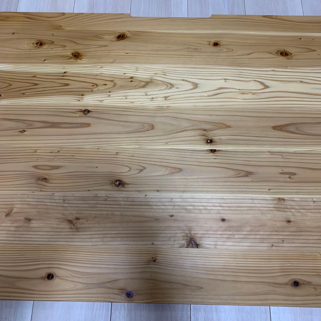 【訳あり特価】KANADEMONO THE TABLE ラバーウッド デスク