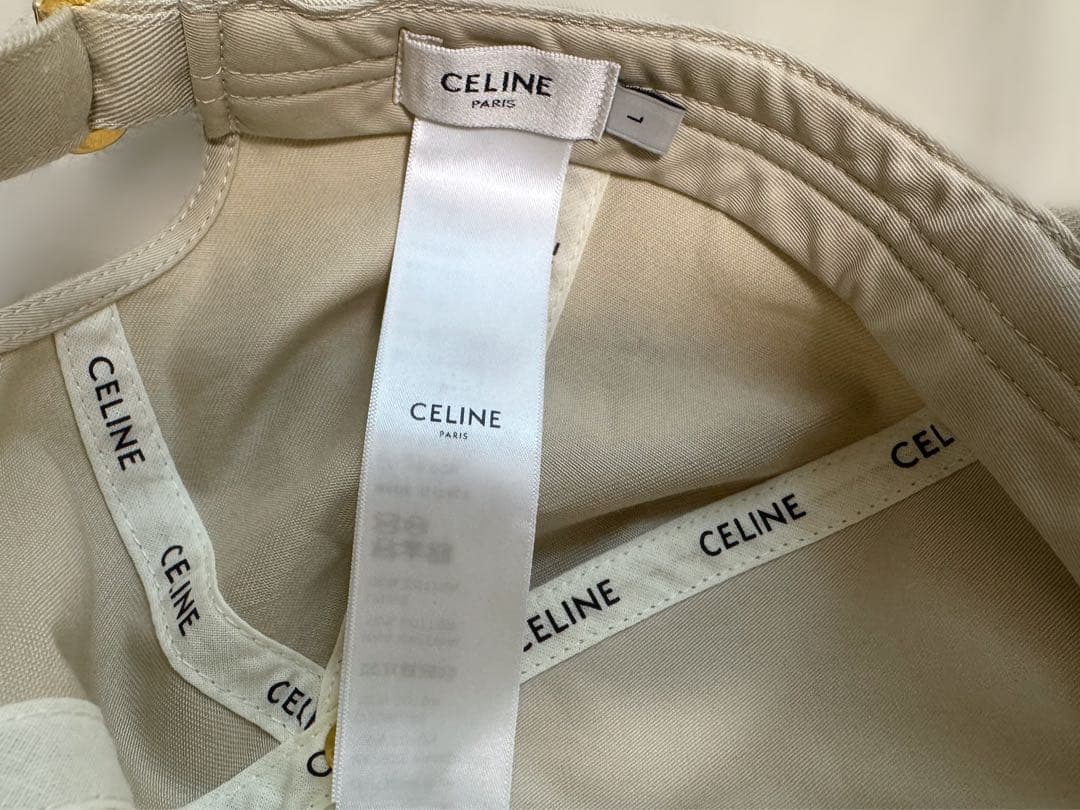CELINE￤トリオンフ ベースボールキャップ / コットン(L)