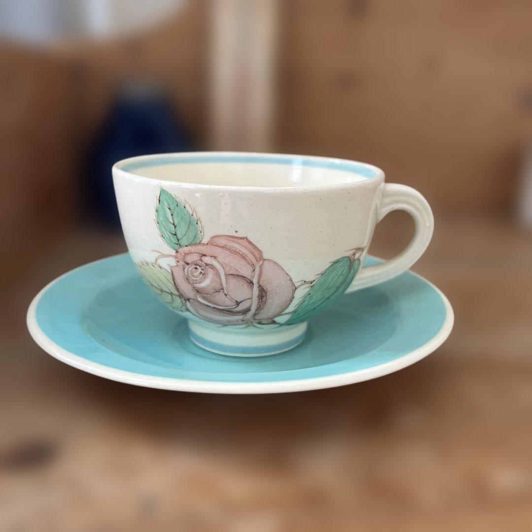 スージークーパー　パトリシアローズ　カップとソーサー