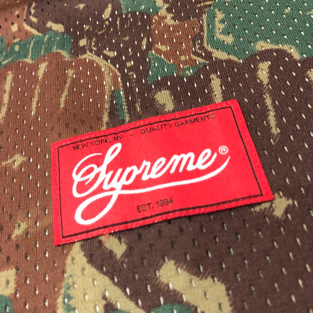 極美品 supreme hardies メッシュ タンクトップ 希少 迷彩 カモ
