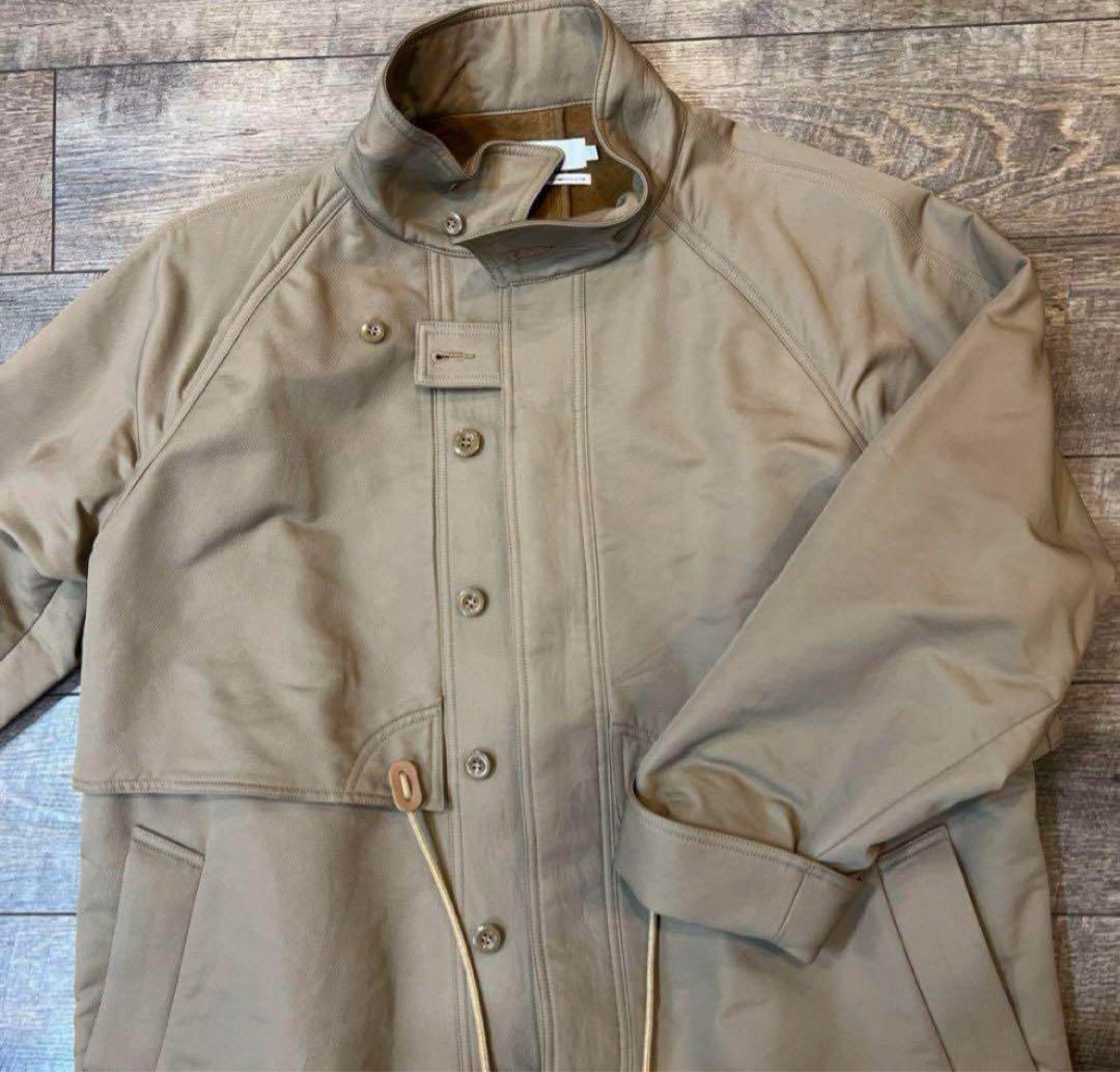 大特価！DOUBLE FACE TWILL STAND COLLAR COAT