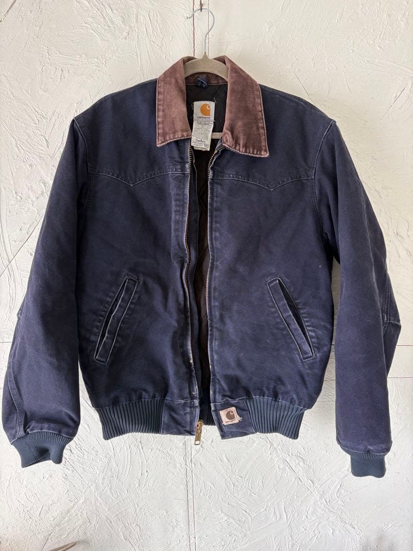 Carhartt Santafe メキシコ製 希少Sサイズ　ネイビー