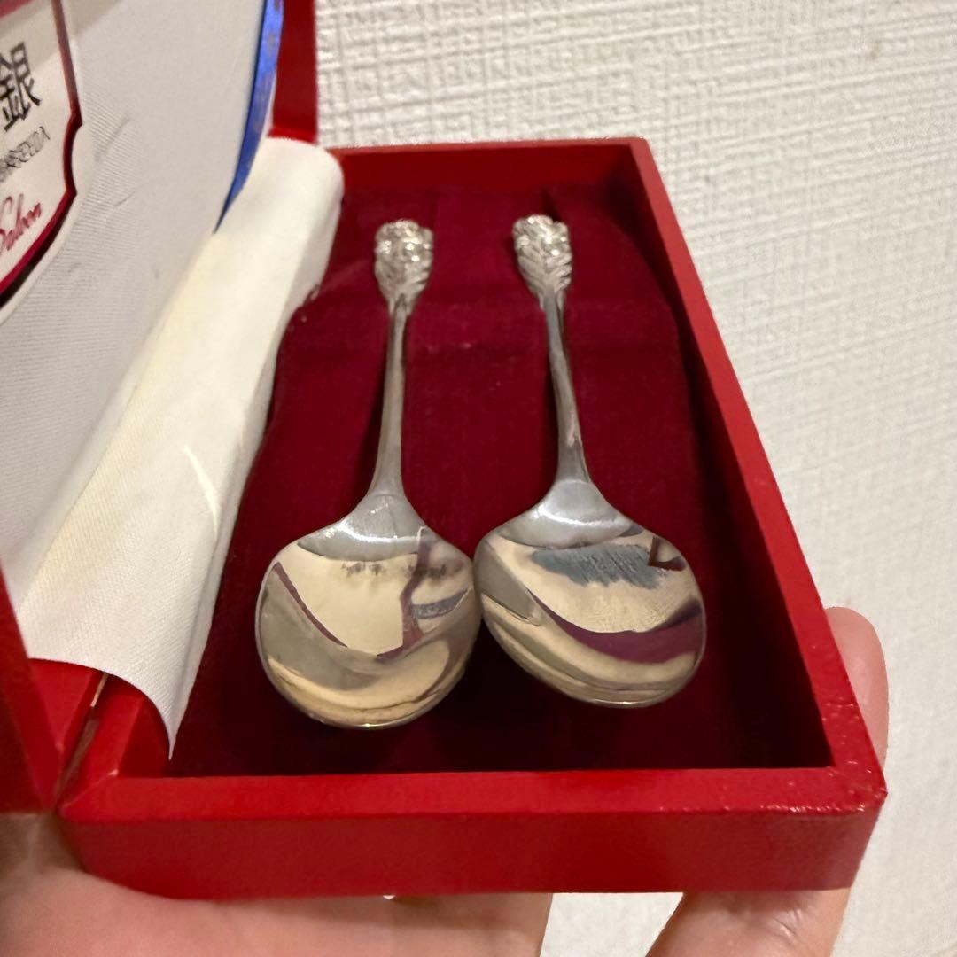 新品未使用 三越 純銀 SILVER950 ティースプーン シルバー