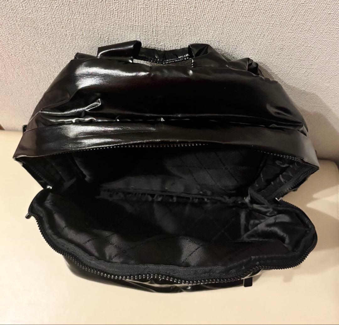 MICHAEL KORS マイケルコース リュック 黒 内綿入り 光沢感 保証書
