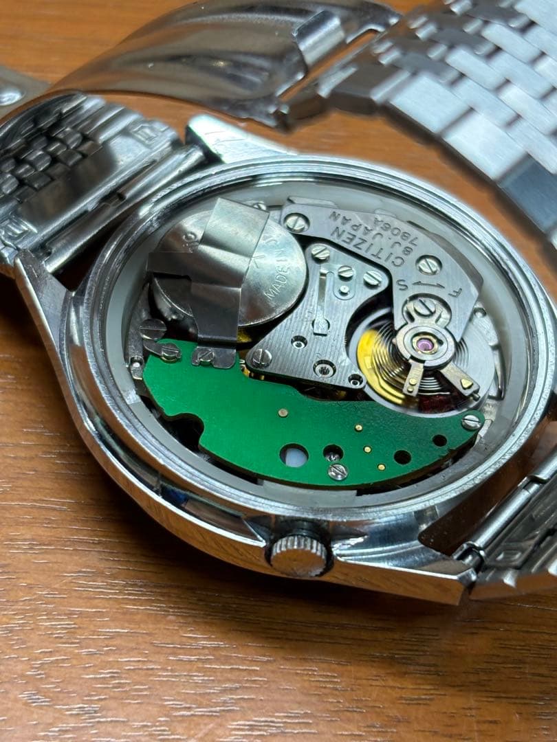 シチズン コスモトロン 電磁テンプ式腕時計　超美品